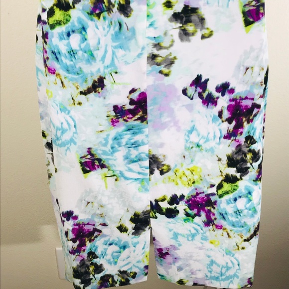 SOLD Covington NWT Watercolor Sleeveless Size 14 - Picture 4 of 4